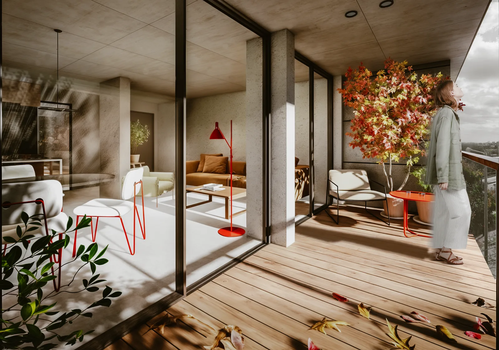 Moove Setembrino — terraza 1dorm